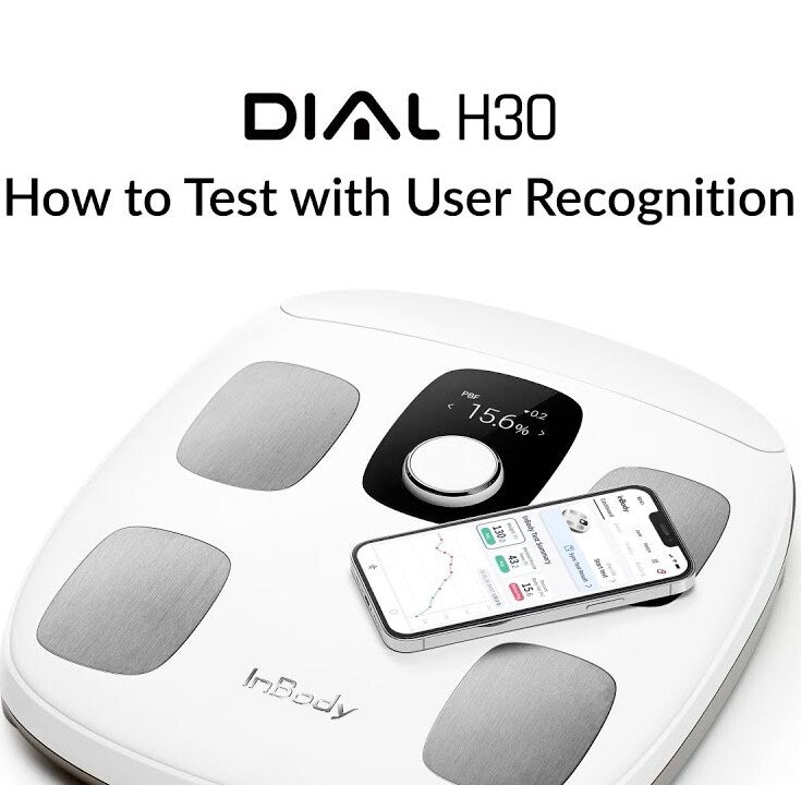 InBody Dial H30NWi 白色 - 家用版藍芽體脂計 - 身體組成測量