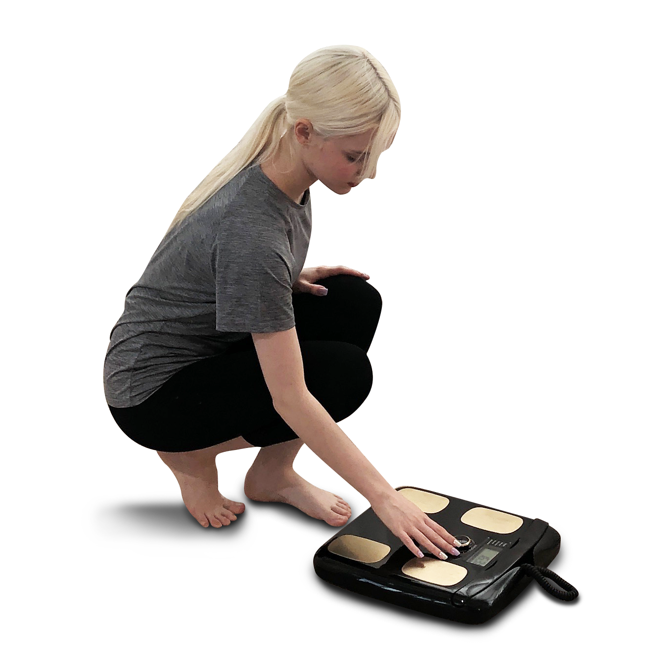 InBody Dial H20N Black 奢華黑金 - 家用版藍芽體脂計 - 身體組成測量