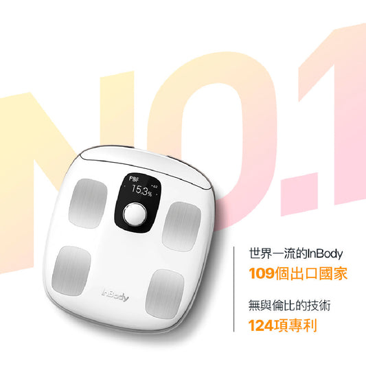 [Sample/Samples/Gifts, etc.] InBody Dial H30NWi White - Home Version Bluetooth Body Fat Meter - Body Composition Measurement